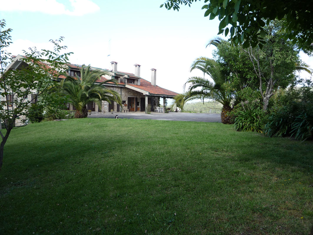 Casa do Alto - La maison et les jardins - Facade arriere de la maison 01